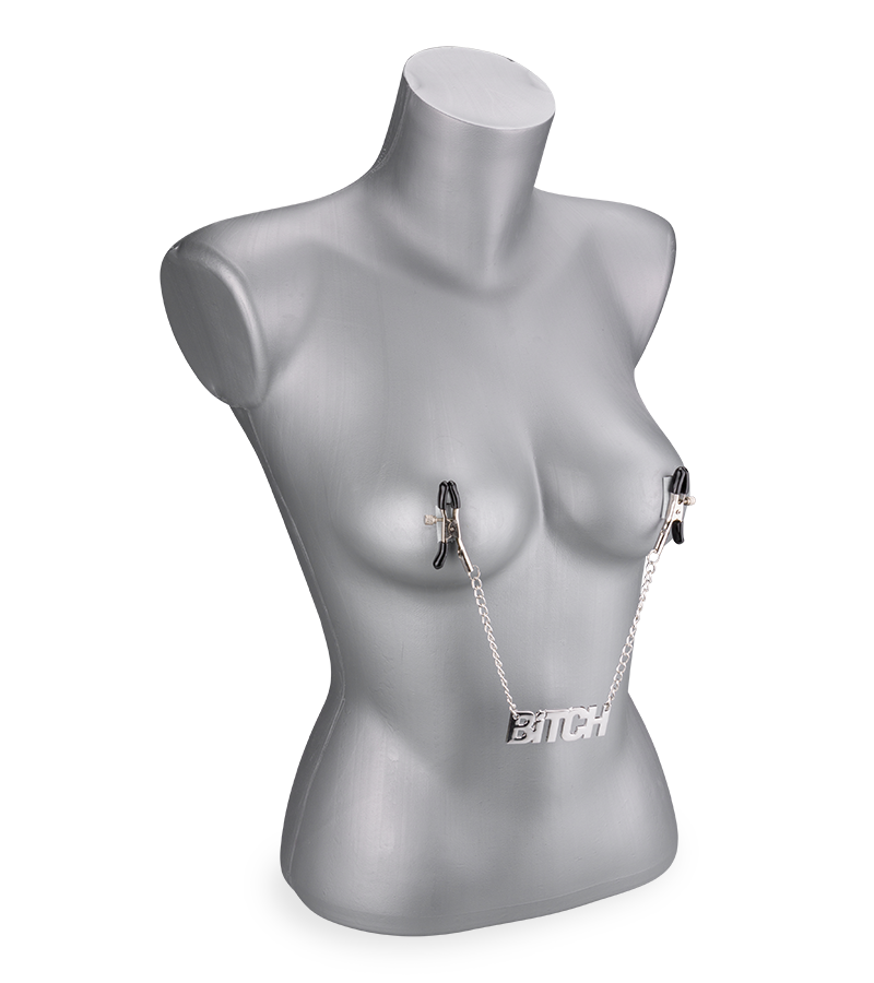 Pinces à tétons réglables Bitch
