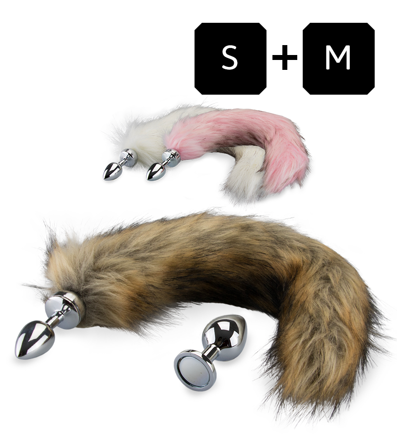 Plug anal 2 rosebud queue de renard