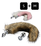 Plug anal 2 rosebud queue de renard