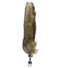 Charger l&#39;image dans la galerie, Plug anal 2 rosebud queue de renard