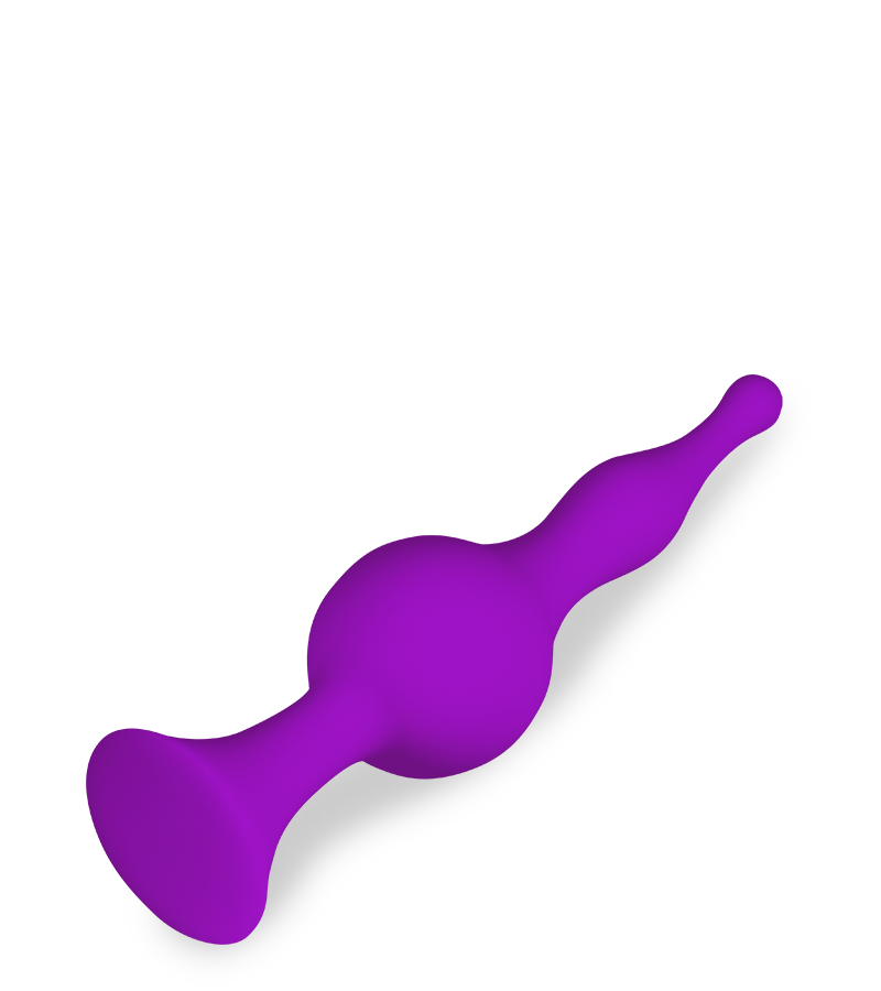 Plug anal à ventouse Blob