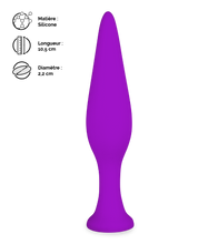 Charger l&#39;image dans la galerie, Plug anal à ventouse Olive