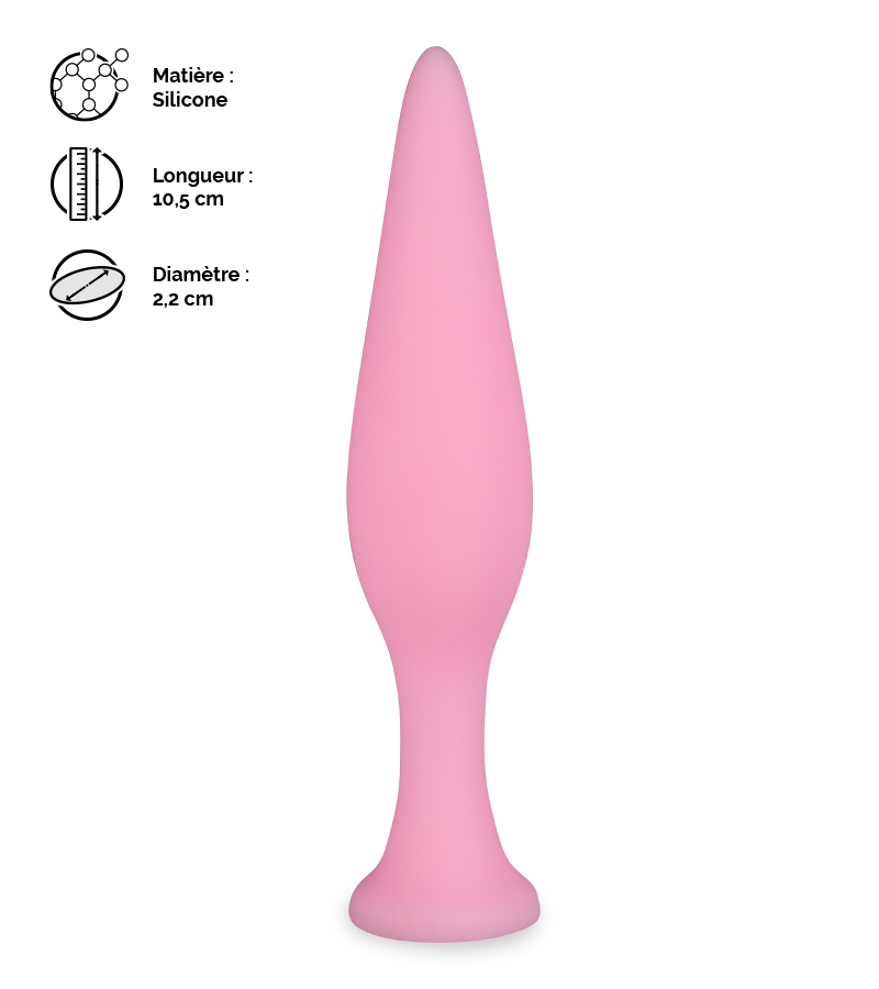 Plug anal à ventouse Olive