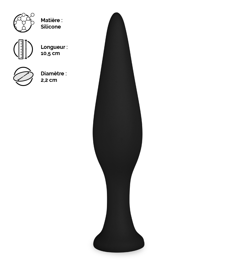 Plug anal à ventouse Olive