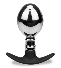 Charger l&#39;image dans la galerie, Plug anal acier et silicone Smash