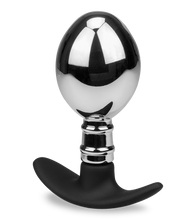 Charger l&#39;image dans la galerie, Plug anal acier et silicone Smash