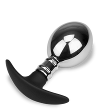 Charger l&#39;image dans la galerie, Plug anal acier et silicone Smash