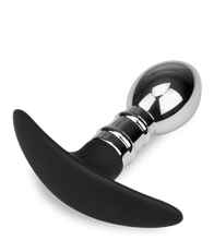 Charger l&#39;image dans la galerie, Plug anal acier et silicone Smash