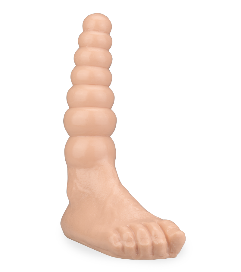 Plug anal avec base pied Foot Feetish