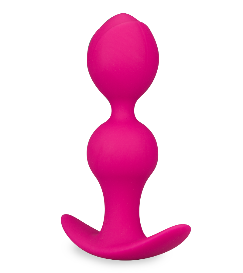 Plug anal avec deux boules