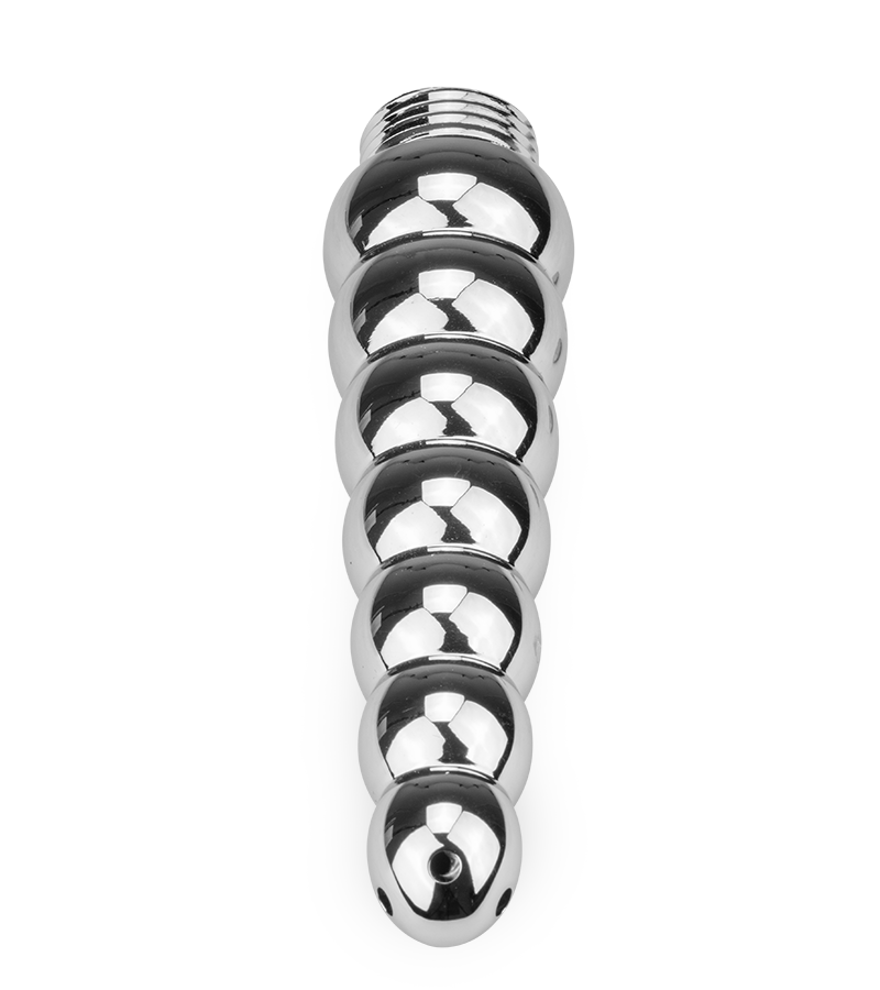 Plug anal chapelet 7 boules enema embout pommeau de douche