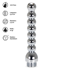 Charger l&#39;image dans la galerie, Plug anal chapelet enema 8 boules lavement anal sous la douche
