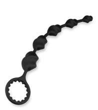 Charger l&#39;image dans la galerie, Plug anal chapelet et cockring Lala
