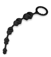 Charger l&#39;image dans la galerie, Plug anal chapelet et cockring Lala