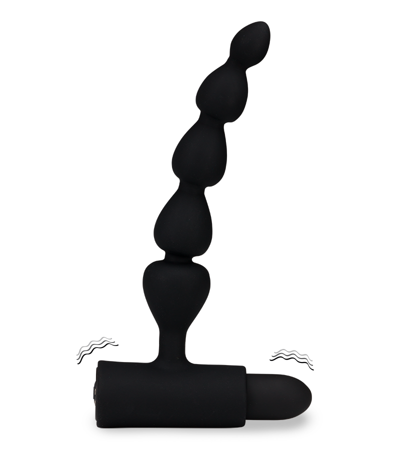 Plug anal chapelet vibrant 5 boules Bead