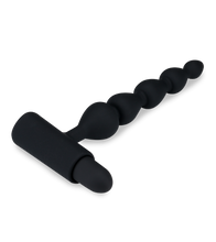 Charger l&#39;image dans la galerie, Plug anal chapelet vibrant 5 boules Bead
