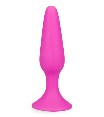 Plug anal conique ventouse