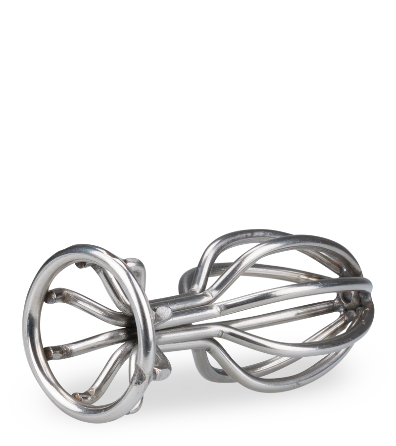 Plug anal en métal Prison