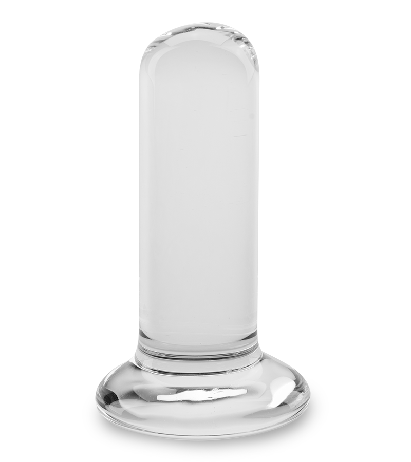 Plug anal en verre 8,3cm
