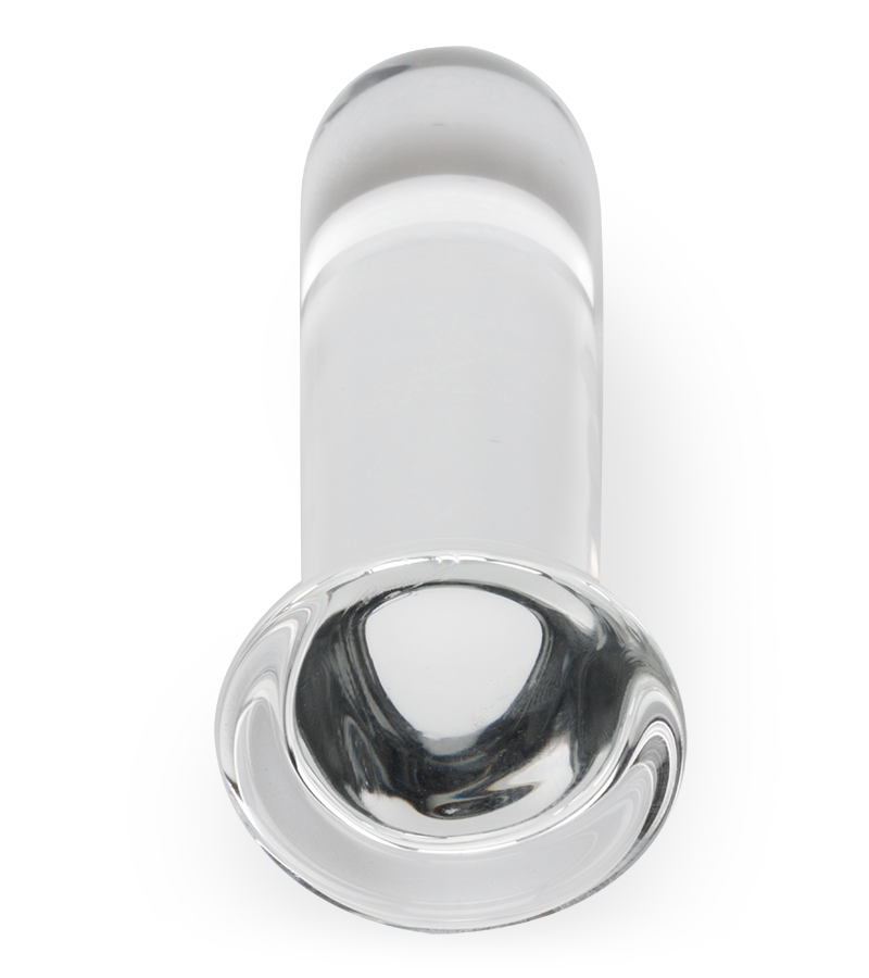 Plug anal en verre 8,5cm