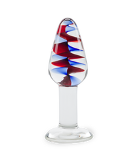 Charger l&#39;image dans la galerie, Plug anal en verre Carousel