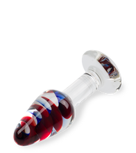 Charger l&#39;image dans la galerie, Plug anal en verre Carousel