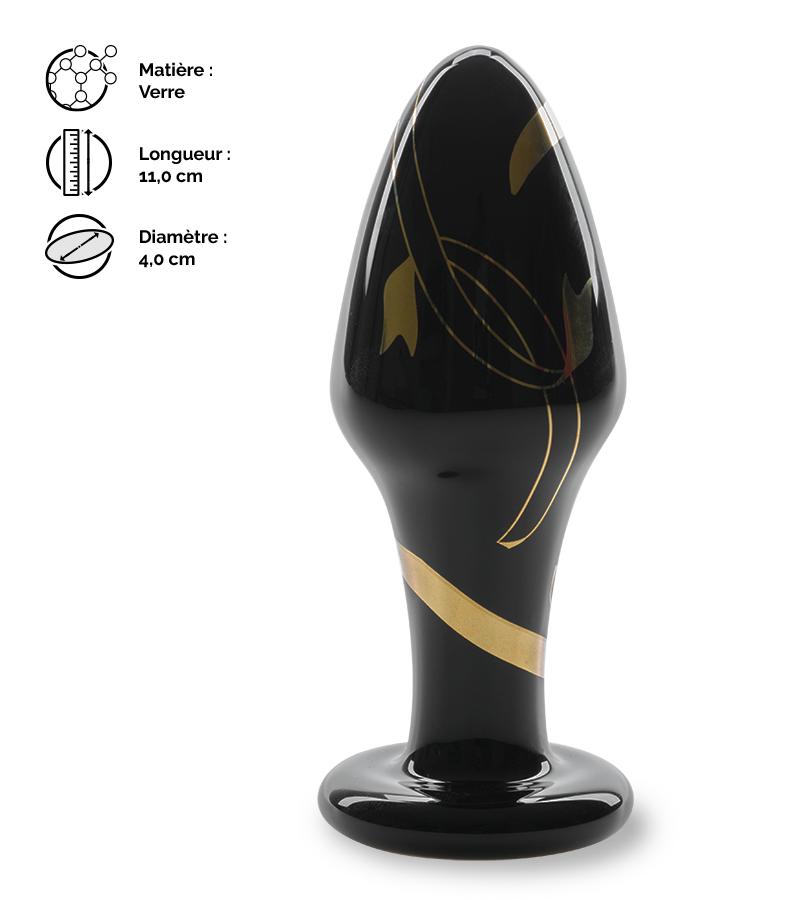 Plug anal en verre Delicacy