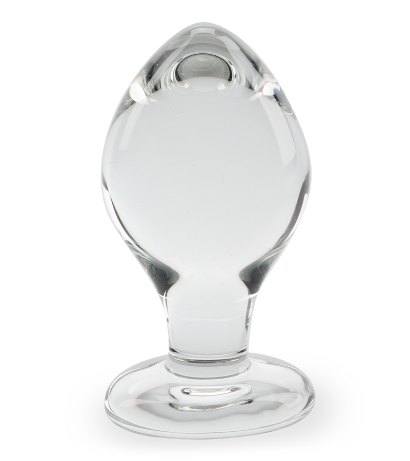 Plug anal en verre Eternal Love