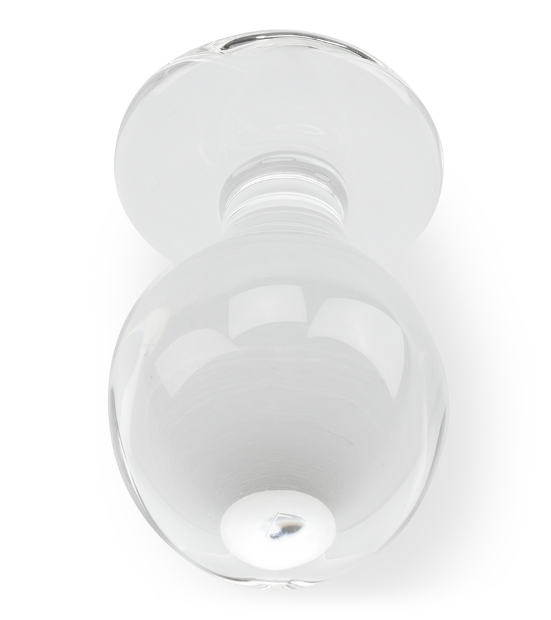 Plug anal en verre Eternal Love