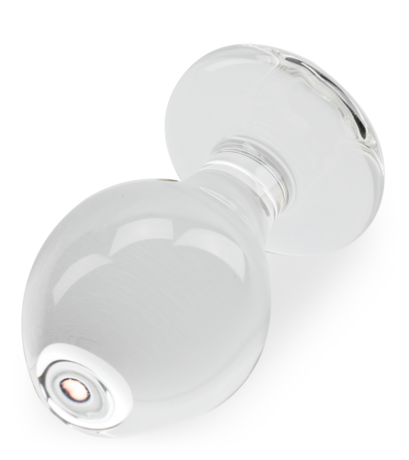 Plug anal en verre Eternal Love