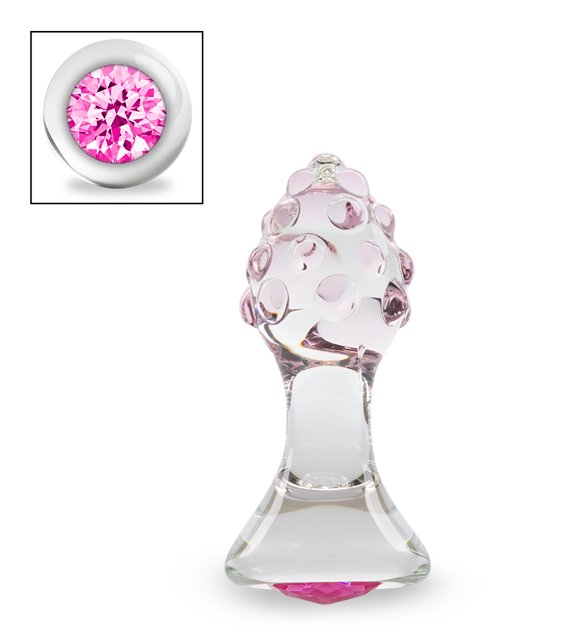 Plug anal en verre Jewel