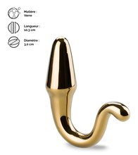 Charger l&#39;image dans la galerie, Plug anal en verre Oli