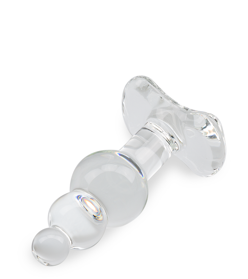Plug anal en verre Progressive