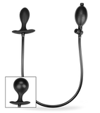 Plug anal gonflable avec bille massante