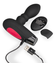 Charger l&#39;image dans la galerie, Plug anal gonflable vibrant Boom
