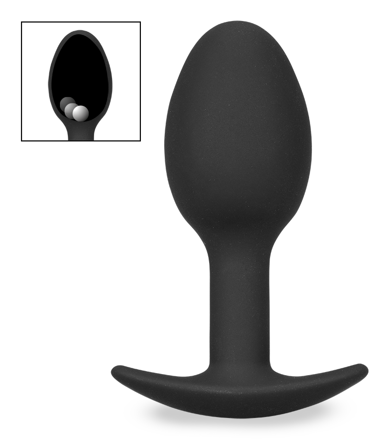 Plug anal silicone bille massante