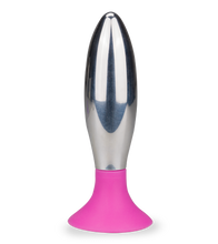 Charger l&#39;image dans la galerie, Plug anal ventouse acier 10,0cm