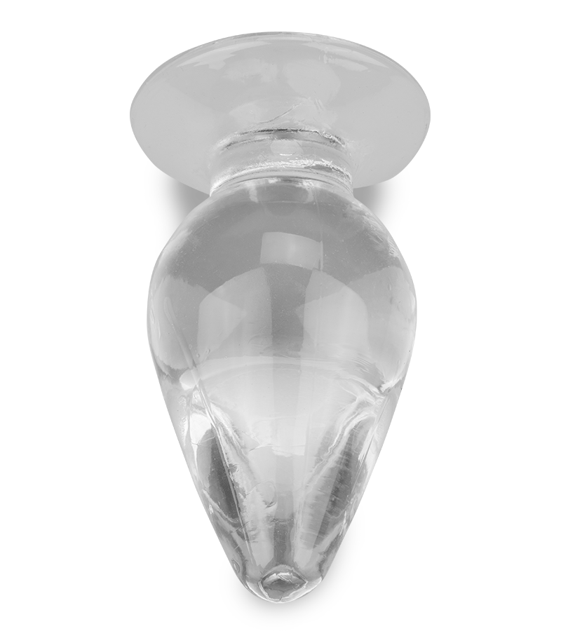 Plug anal ventouse transparent Softy