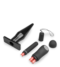 Charger l&#39;image dans la galerie, Plug anal vibrant cône télécommandé