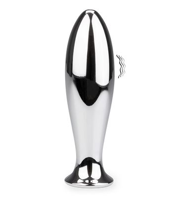 Plug anal vibrant en métal Ever