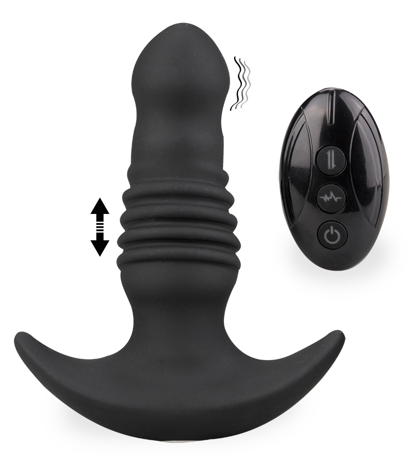 Plug anal vibrant et va-et-vient Tokyo