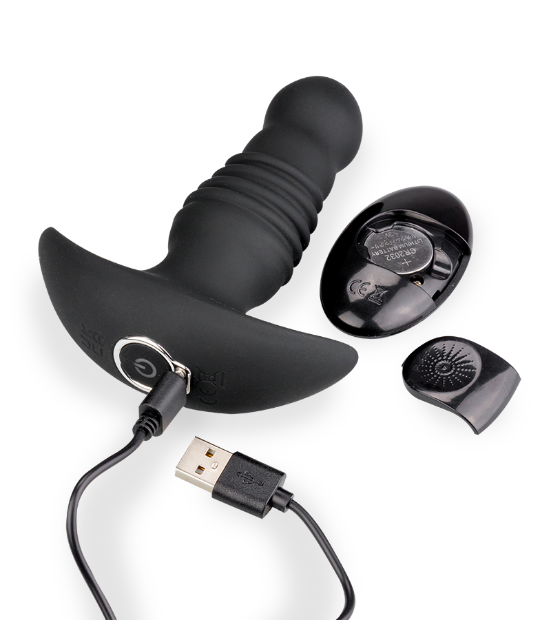 Plug anal vibrant et va-et-vient Tokyo