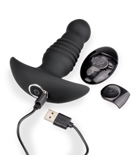 Charger l&#39;image dans la galerie, Plug anal vibrant et va-et-vient Tokyo