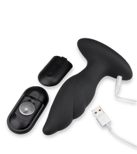 Charger l&#39;image dans la galerie, Plug anal vibrant télécommandé Aïnata