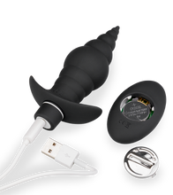 Charger l&#39;image dans la galerie, Plug anal vibrant télécommandé Cupid