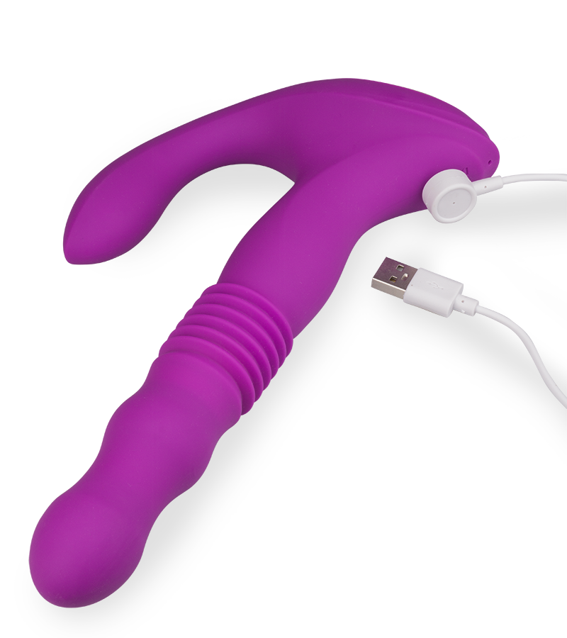 Plug anal vibrant va-et-vient Finn