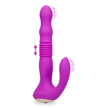 Charger l&#39;image dans la galerie, Plug anal vibrant va-et-vient Finn