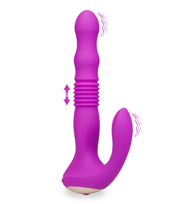 Plug anal vibrant va-et-vient Finn