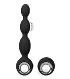 Plug anal vibrant XXL chapelet 3 boules