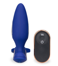 Charger l&#39;image dans la galerie, Plug anal vibrations et électrostimulation avec cockring Fever